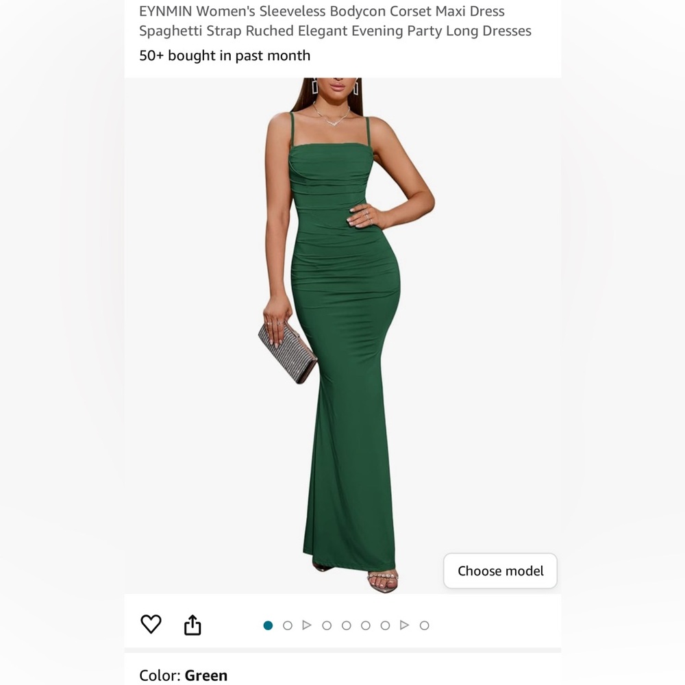 Bodycon Corset Maxi Dress Spaghetti Strap Ruched Evening Long Dresses